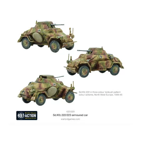 Bolt Action - Sd.Kfz 222/223 Armoured Car - EN-402012029