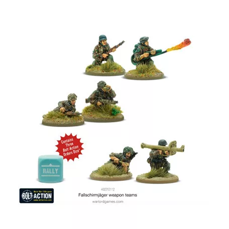 Bolt Action - Fallschirmjäger Weapons Teams - EN-402212112