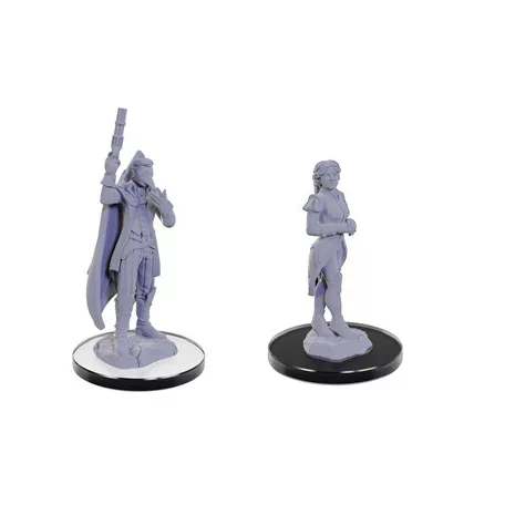 Critical Role Unpainted Miniatures: Percival & Cassandra de Rolo-90664