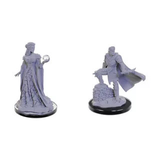 Critical Role Unpainted Miniatures: Xhorhasian Mage & Xhorhasian Prowler-90665