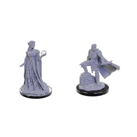 Critical Role Unpainted Miniatures: Xhorhasian Mage & Xhorhasian Prowler - EN-WZK90665