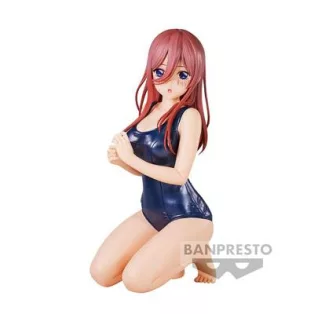 The Quintessential Quintuplets Movie - Banpresto Celestial Vivi Figure - Miku Nakano (School Style)-BP88552P