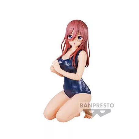 The Quintessential Quintuplets Movie - Banpresto Celestial Vivi Figure - Miku Nakano (School Style)-BP88552P