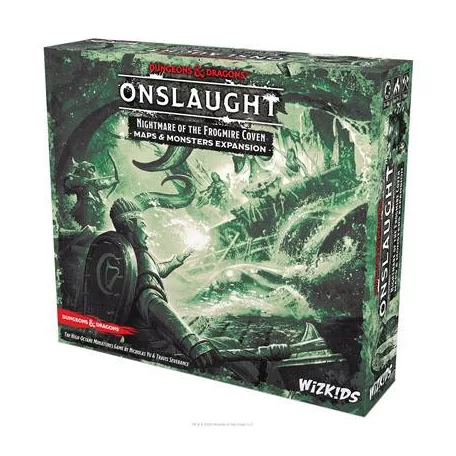 Dungeons & Dragons Onslaught: Nightmare of the Frogmire Coven - Maps & Monsters Expansion - EN-89722