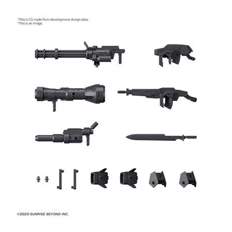 HG 1/72 Amaim Warrior At The Borderline Weapon Set7-MK65717