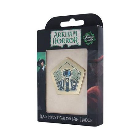Arkham Horror Limited Edition Lead Investigator Pin Badge-ASE-AH02