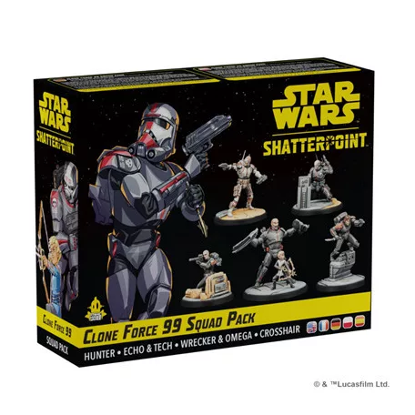 Star Wars: Shatterpoint - Clone Force 99 Squad Pack - EN/FR/PL/DE/SP-SWP38