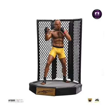 Anderson "Spider” Silva Signed Ver. Deluxe Art Scale 1/10-ANDER78822-10