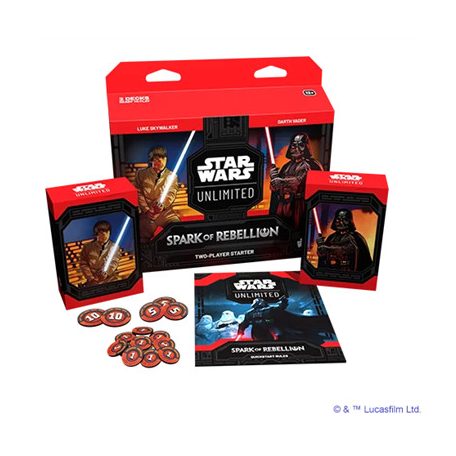 FFG - Star Wars: Unlimited - Spark of Rebellion Two-Player Starter - EN-SWH0103EN