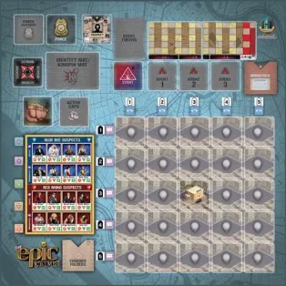 Tiny Epic Crimes Game Mat - Retail Packed - EN-GLGTECA01