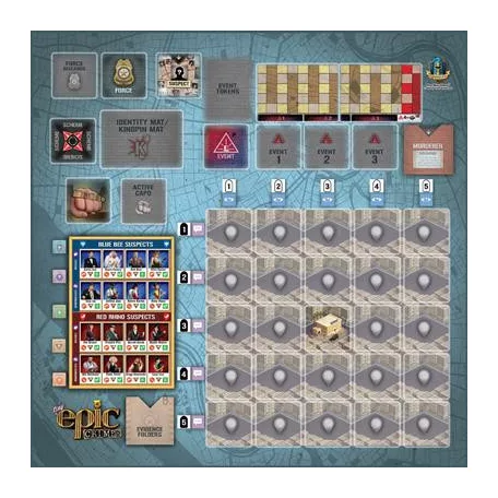 Tiny Epic Crimes Game Mat - Retail Packed - EN-GLGTECA01