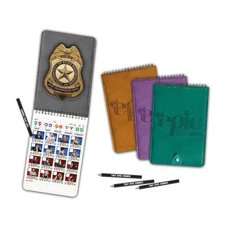 Tiny Epic Crimes 4 Pack Detective Notebooks - EN-GLGTECA03