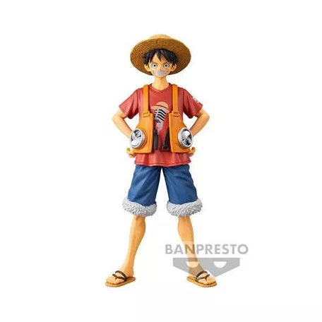 One Piece: Film Red - Banpresto DXF: The Grandline Men Figure - Monkey D. Luffy (Vol. 1)-BP18860P