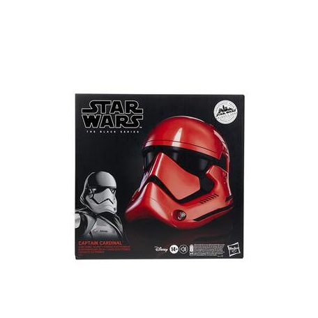 Star Wars The Black Series Galaxy’s Edge Captain Cardinal Electronic Helmet-F00135L0