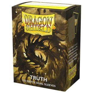 Dragon Shield Sleeves - Standard size - Matte Dual - Truth (100 Sleeves)-AT-15060