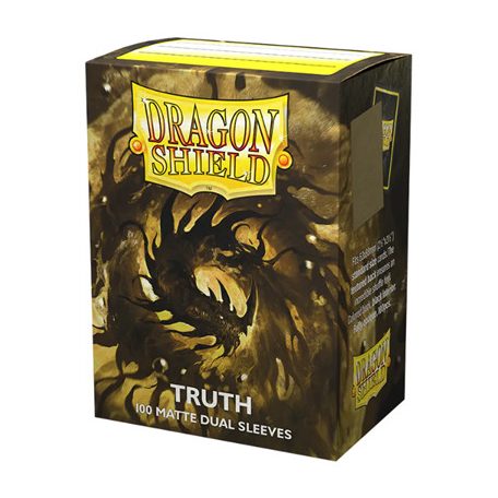 Dragon Shield Sleeves - Standard size - Matte Dual - Truth (100 Sleeves)-AT-15060