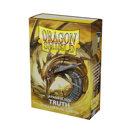 Dragon Shield Sleeves - Japanese size - Matte Dual - Truth (60 Sleeves)-AT-15160