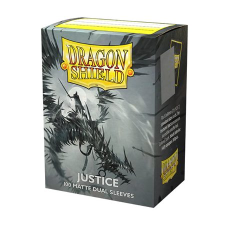 Dragon Shield Sleeves - Standard size - Matte Dual - Justice (100 Sleeves)-AT-15061