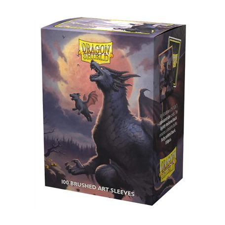 Dragon Shield Sleeves - Standard size - Brushed Art - Halloween 2023 (100 Sleeves)-AT-12100