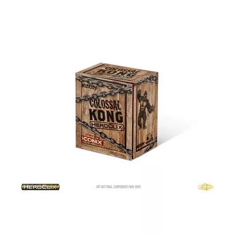 WizKids HeroClix Iconix: Colossal Kong-86275
