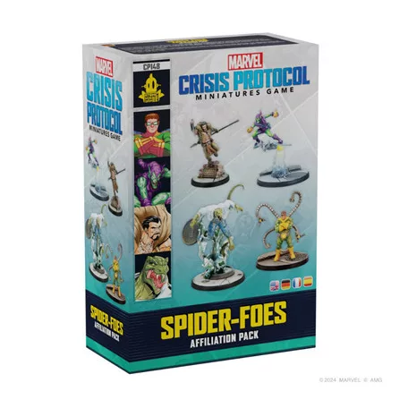 Marvel Crisis Protocol - Spider-Foes Affiliation Pack - EN/FR/SP/DE-CP148