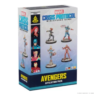 Marvel Crisis Protocol - Avengers Affiliation Pack - EN/FR/SP/DE-CP141