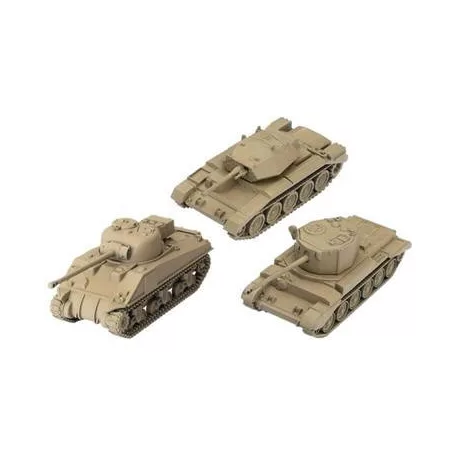 World of Tanks: U.K. Tank Platoon (Crusader, Sherman VC Firefly, Challenger) - EN-WOT69