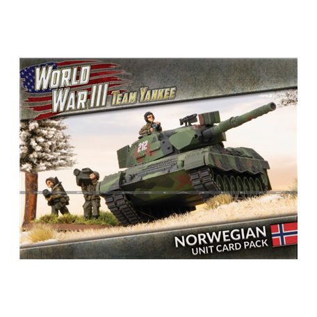 World War III: Norwegian Unit Cards (27x Cards) - EN-WW3-08N