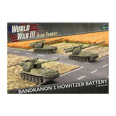 World War 3: Bandkanon 1 Howitzer Battery (x3) - EN-TSWBX06