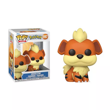 Funko POP! Games: Pokemon - Growlithe-FK74229