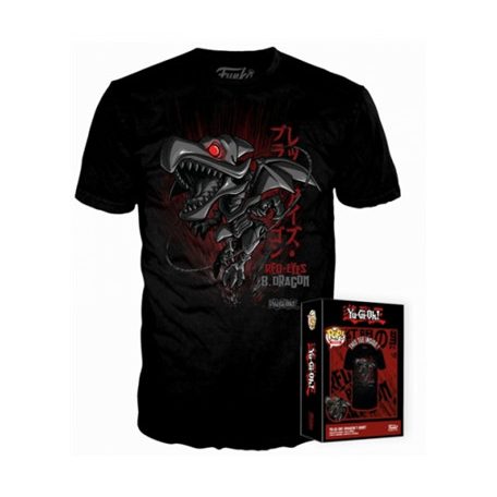 Funko POP! Boxed Tee: Yugioh - Rd Eyes B. Dragon-FK72728
