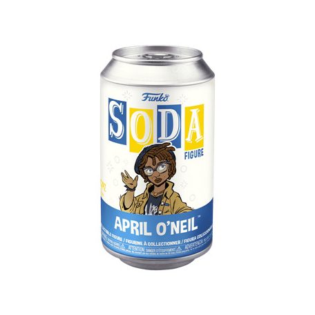 Funko POP! Vinyl SODA: TMNT - April O’Neil w/CH (5+1 chase figure)-FK73447