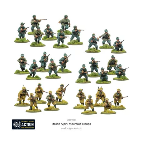 Bolt Action - Italian Alpini Mountain Troops - EN-402015803