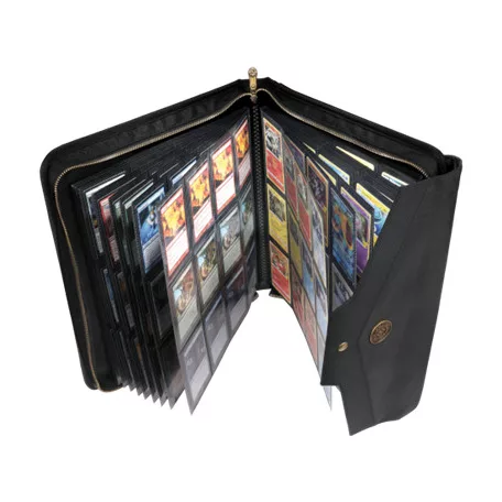 ENHANCE Trading Card Games Trading Card Album-ENTTCFA100BKEW