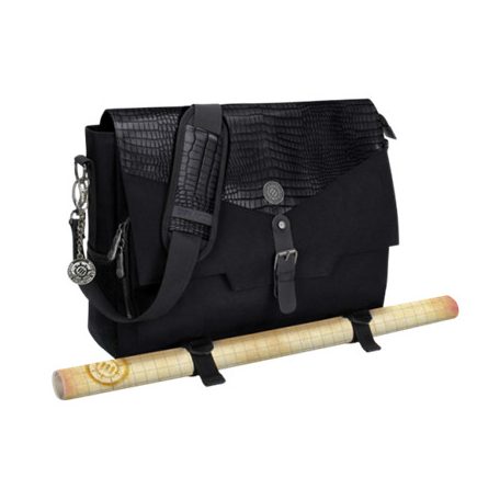 ENHANCE RPG Player's Messenger DnD Bag Collector's Edition (Dragon Black)-ENTTCFP200BKEW
