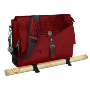 ENHANCE RPG Player's Messenger DnD Bag Collector's Edition (Dragon Red)-ENTTCFP200RDEW