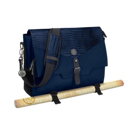 ENHANCE RPG Player's Messenger DnD Bag Collector's Edition (Dragon Blue)-ENTTCFP200BLEW