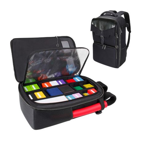 ENHANCE Trading Card Games Trading Card Backpack Collector's Edition (Black)-ENTTCFT200BKEW