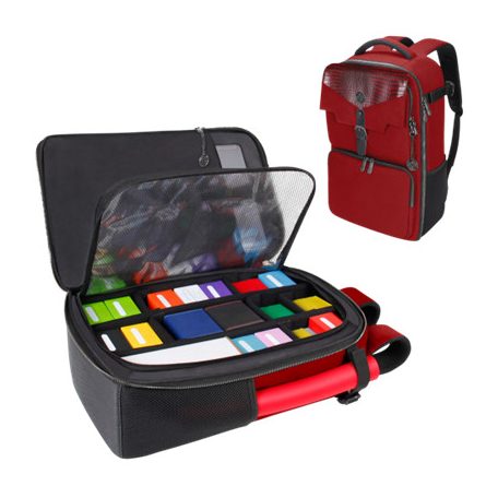 ENHANCE Trading Card Games Trading Card Backpack Collector's Edition (Red)-ENTTCFT200RDEW
