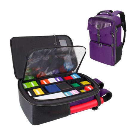 ENHANCE Trading Card Games Trading Card Backpack Collector's Edition (Purple)-ENTTCFT200PREW
