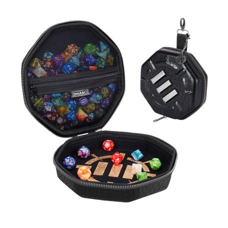 ENHANCE Tabletop RPGs Dice Tray & Case Collector's Edition (Black)-ENTTCED200BKEW