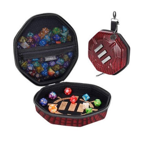 ENHANCE Tabletop RPGs Dice Tray & Case Collector's Edition (Red)-ENTTCED200RDEW