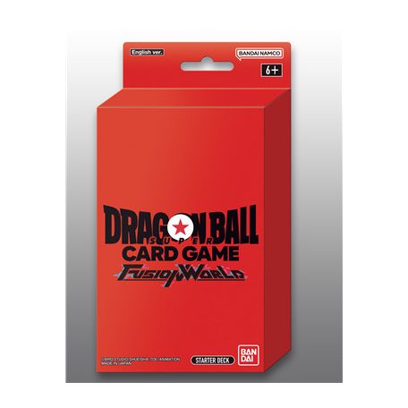 Dragon Ball Super Card Game - Fusion World FS01 Starter Deck Display (6 Decks) - EN-2710078