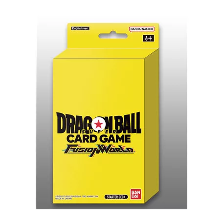 Dragon Ball Super Card Game - Fusion World FS03 Starter Deck Display (6 Decks) - EN-2710250