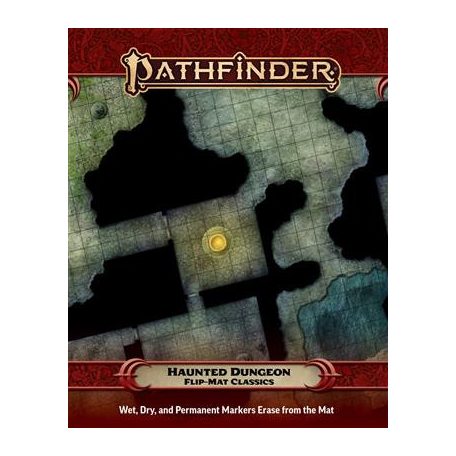 Pathfinder Flip-Mat Classics: Haunted Dungeon-PZO31045