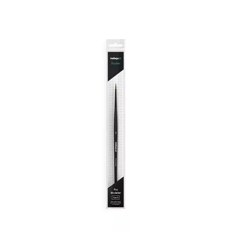 Vallejo - Brush / Pro Modeler - Natural Hair Round Brush No. 0-B01000