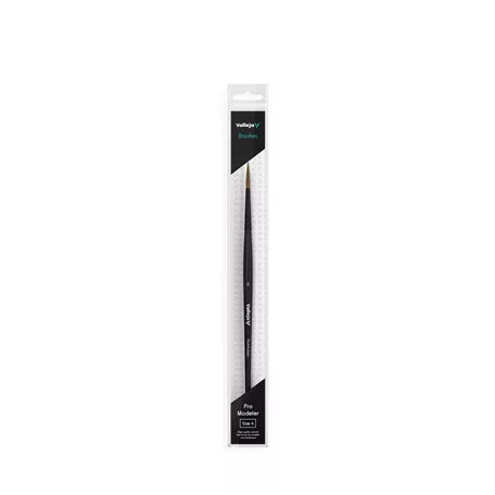 Vallejo - Brush / Pro Modeler - Natural Hair Round Brush No. 4-B01004
