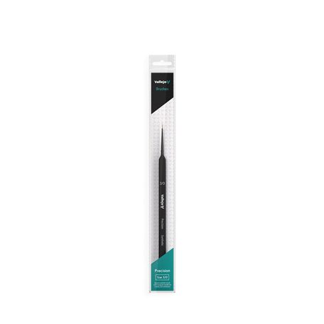 Vallejo - Brush / Precision - Round Synthetic Brush, Triangular Handle No. 3/0-B03030