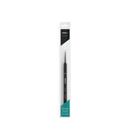 Vallejo - Brush / Precision - Round Synthetic Brush, Triangular Handle No. 2/0-B03020