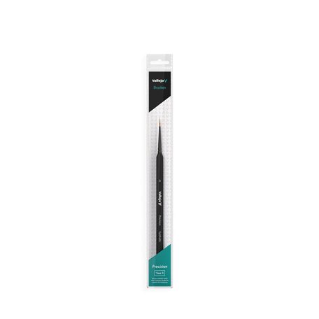 Vallejo - Brush / Precision - Round Synthetic Brush, Triangular Handle No. 0-B03000